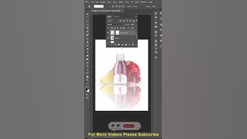Create a Reflection Effect in Photoshop Very Easy #short