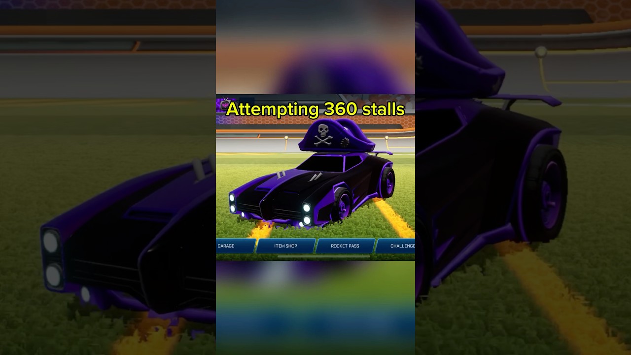 Attempting 360 stalls 