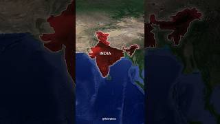 India Itna Powerful Kaise Bana? 🌍🔥 #shorts #india #geography #worldmap #documentary #worldfacts