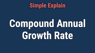 Compound Annual Growth Rate (CAGR)