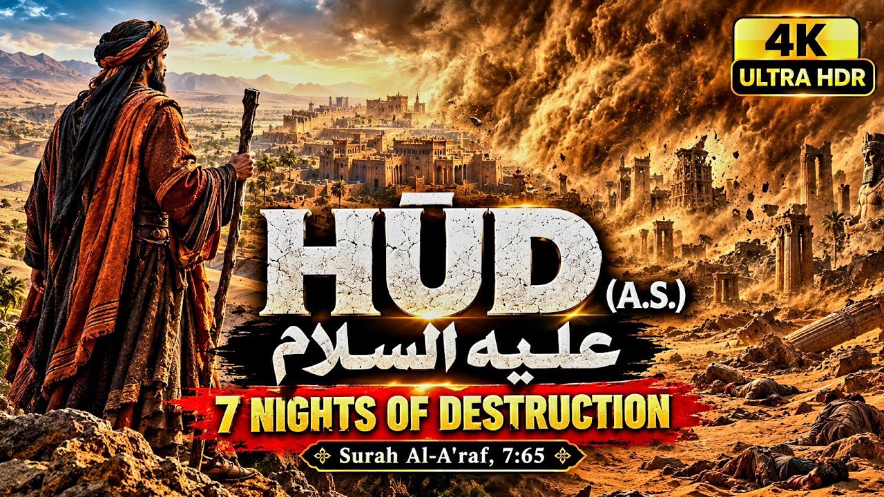 Hud Alaihissalam - Rula Dene Wala Waqia | Seven Nights Destruction | Urdu Islamic Movie