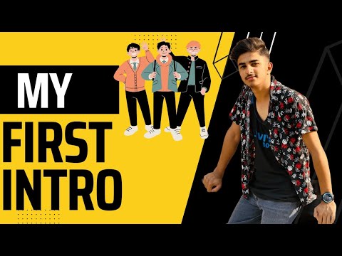 My First intro | full enjoy | my first vlog - YouTube