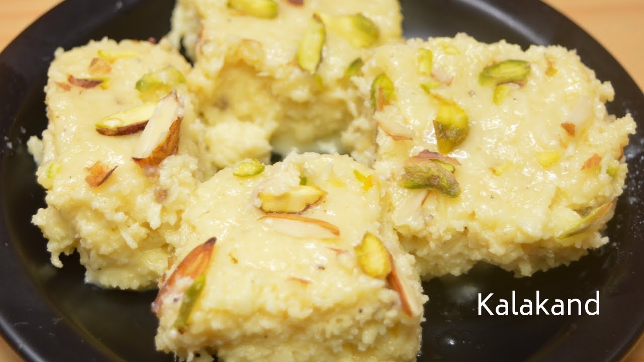Kalakand Recipe Kalakand Sweet Kalakand without condensed milk