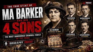 Ma Barker & Her 4 Sons 😱 | America’s Most Dangerous Crime Family