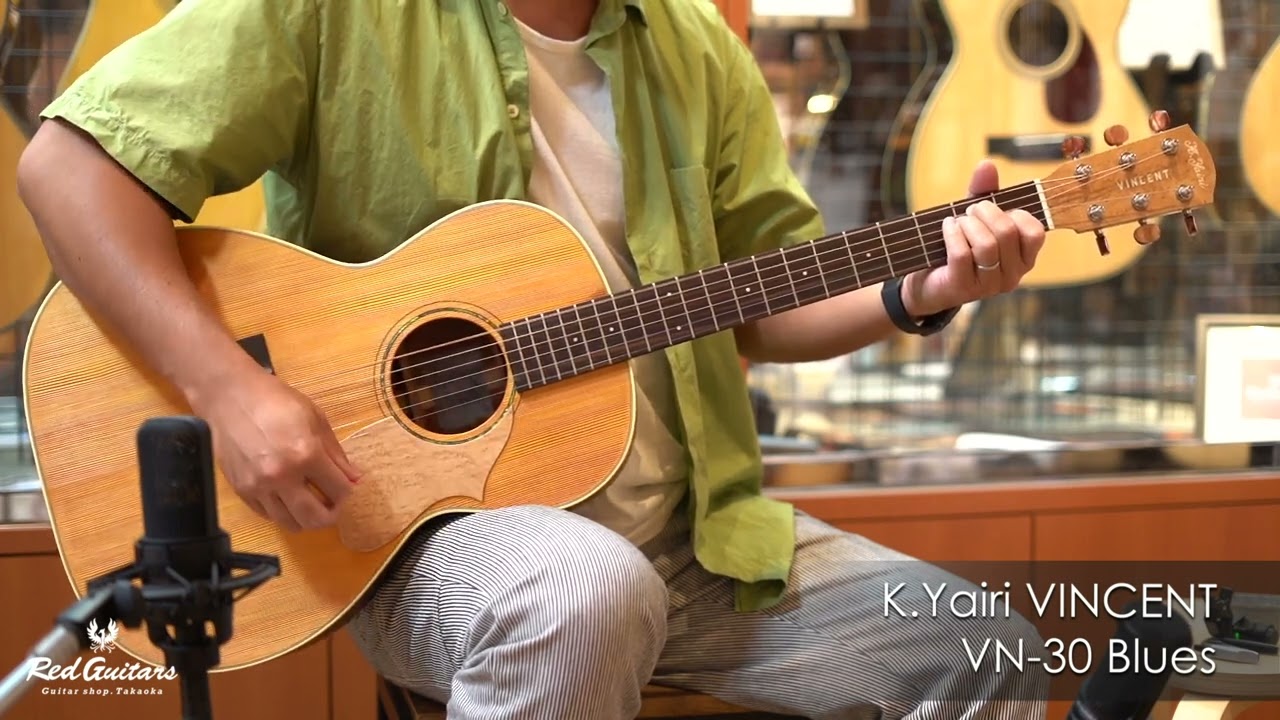 Red Guitars - K.Yairi VINCENT / VN-30 Blues