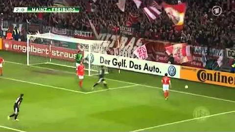 Great Chance Oliver Sorg and Jonathan Schmid SC Fr...