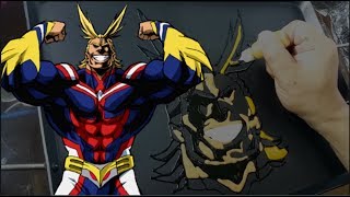 Pancake Art  The Symbol of Peace ALL MIGHT (Boku no Hero Academia)