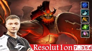 Dota 2 Resolut1On The Mars Offlane 735D