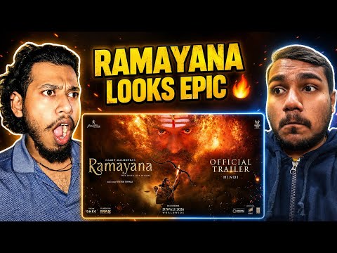 Namit Malhotra's Ramayana- Hindi Trailer REACTION 🔥  | Nitesh Tiwari | Ranbir Kapoor | Yash 