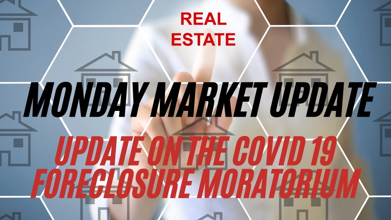 Monday Market Update:  UPDATE on the COVID 19 Foreclosure Moratorium