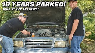Crown Vic 10 Years parked! Will it run and drive? Revival Pt 1