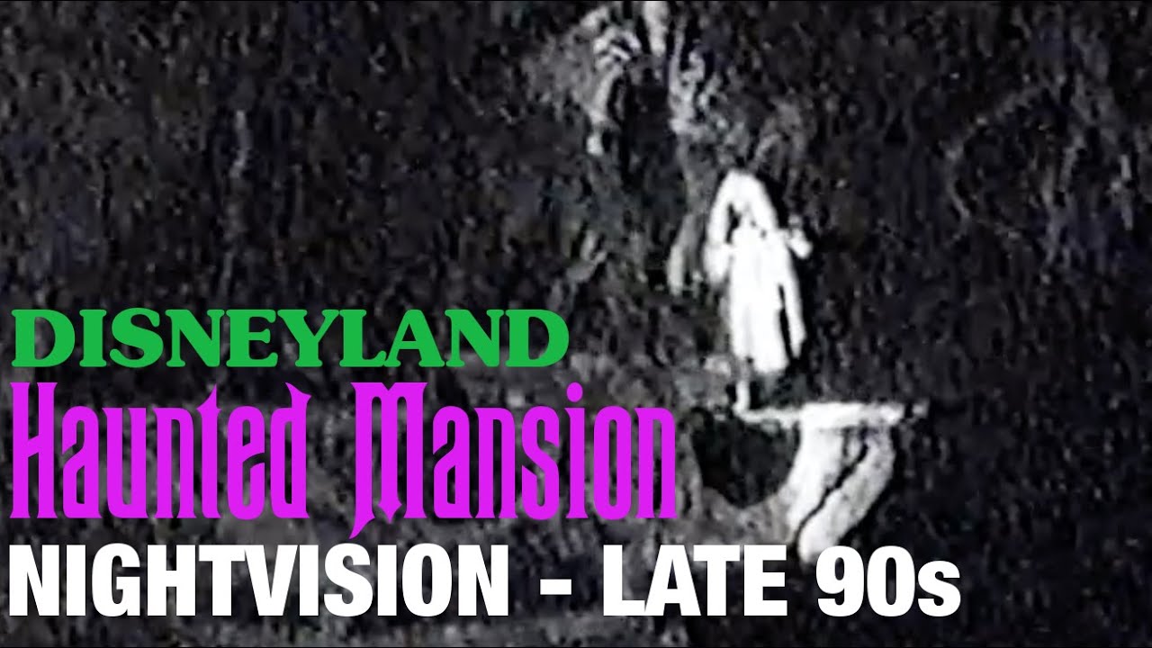 Disneyland Haunted Mansion Vintage Ride