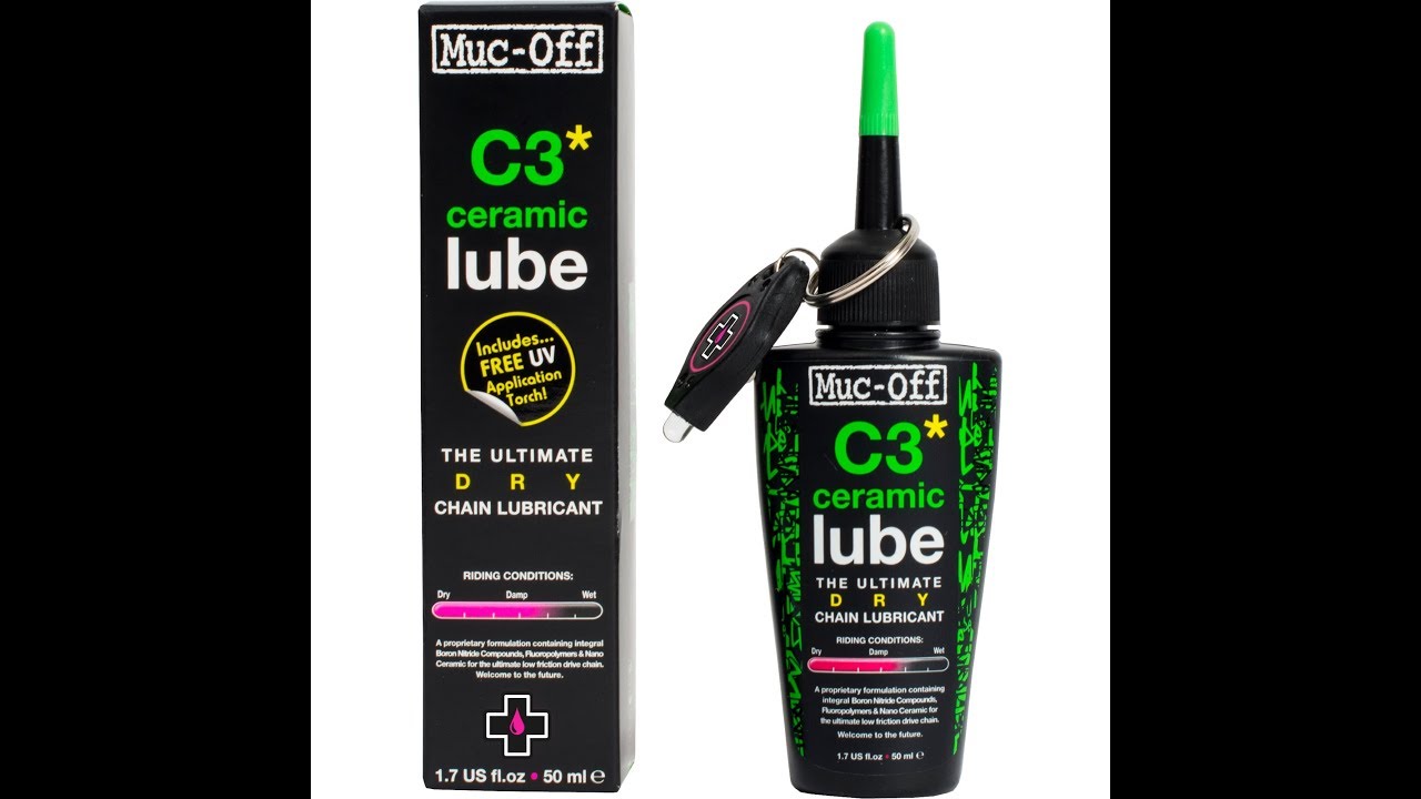 Muc-Off Lubrificante per catene C3 Ceramic Wet Lube Olio Catena