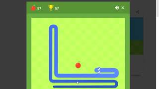 Google Snake (Web) high score by wcked42