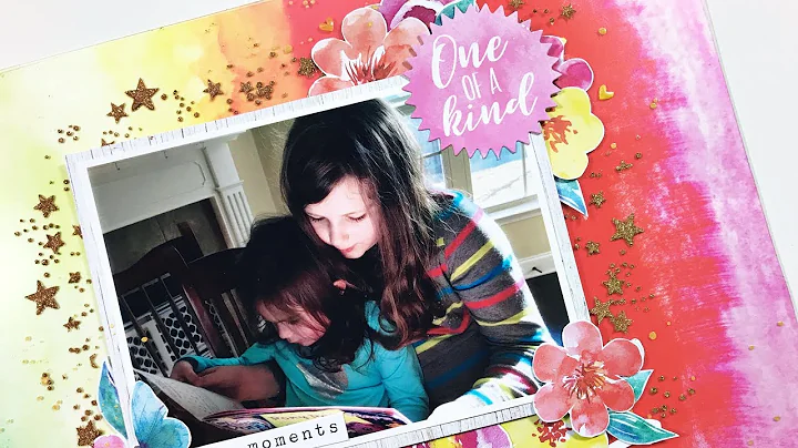 Scraptember ~ "Love This Story" | Collab with Natalie Bowers | 12x12 Scrapbooking Process