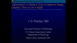 Adjusting kV to Reduce Dose or Improve Image Quality   How to Do it Right
