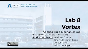 Experiment # 8 Free and Forced Vortices