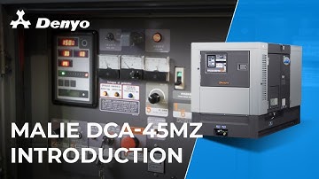 Denyo Malie DCA-45MZ Generator- Introduction Video