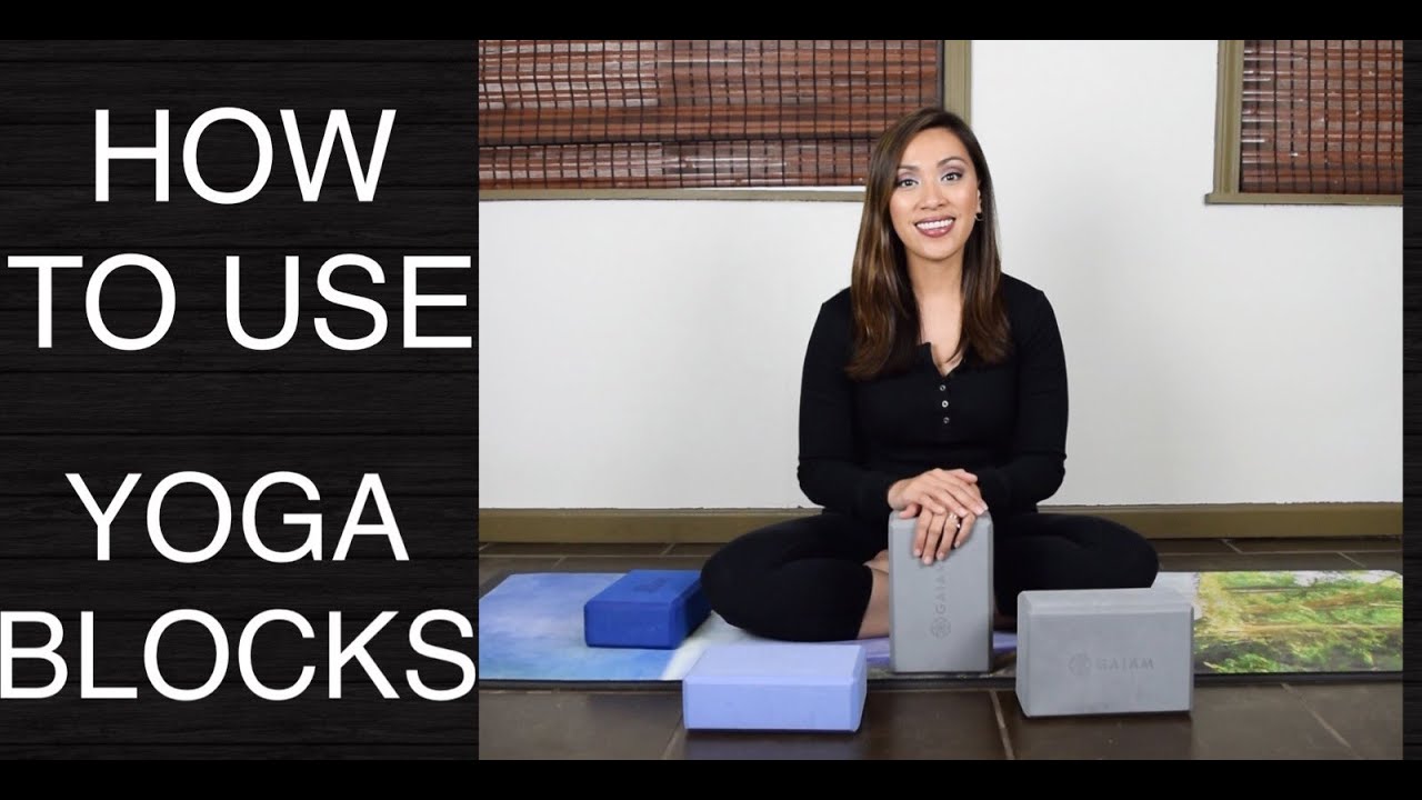 How to Use Yoga Blocks — YOGABYCANDACE
