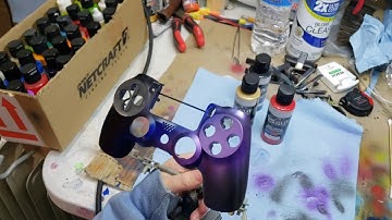 PS4 Controller Spray Session....Galaxy Edition