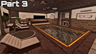 Bloxburg: Modern Luxury Mansion Speedbuild Part 3/5 (Interior)