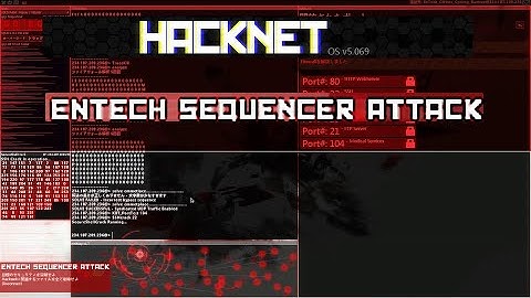 [HN] Hacknet: Entech Sequencer Attack