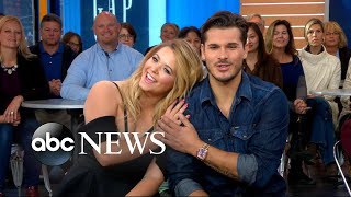 'DWTS' stars Sasha Pieterse, Gleb Savchenko speak out