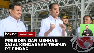 Presiden Jokowi dan Menhan Prabowo Kunjungi PT Pindad | Kabar Pagi tvOne