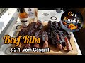 Beef Ribs, 3-2-1, vom Gasgrill - GarPunkt.TV #81 - Broil King Baron 490 - BBQ Rezept deutsch