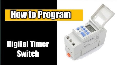 Timer Relay | Digital Timer | Timer Settings | Solar Innovation