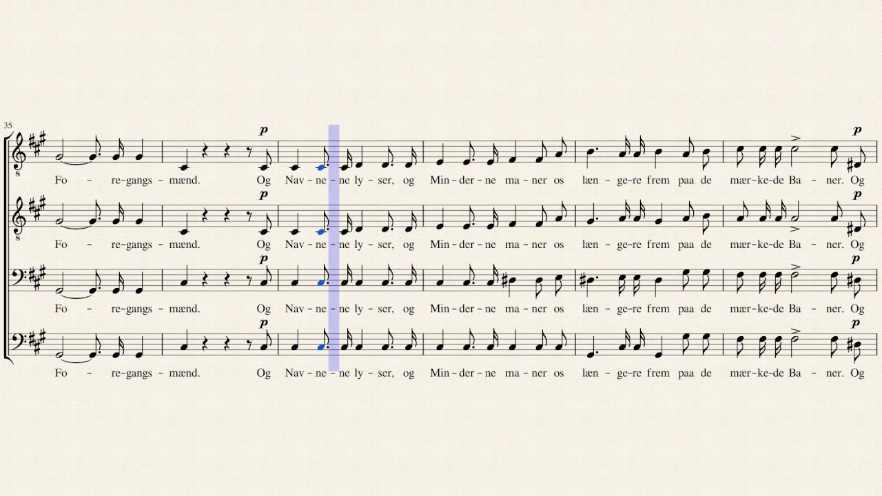 a cappella lyrics Bautar (Sigurd Lie)