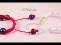 How to finish off a macrame bracelet