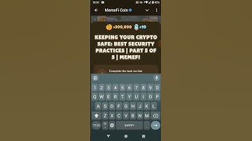 MemeFi Video Code | Keeping Your Crypto Safe: Best Security Practices #memefi#airdrop#tap2earn#code
