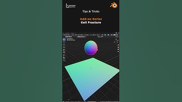 Free Add-on series How to fracture anything in blender‎- سلسلة  ادون عن Cell Fracture في بلندر