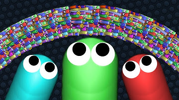 TROLLING PEOPLE IN SLITHERIO - Slither.io Funny Moments