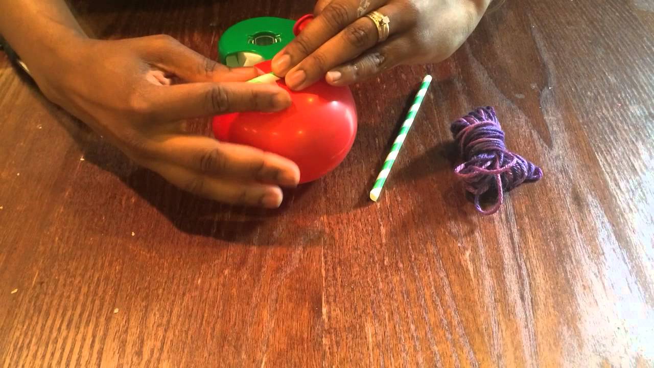 Balloon Rocker Diy Tutorial How to Make a Balloon Rocket - Encourage Play - YouTube