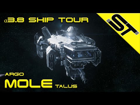 Star Citizen α 3.8 | Argo Mole Talus | Tour