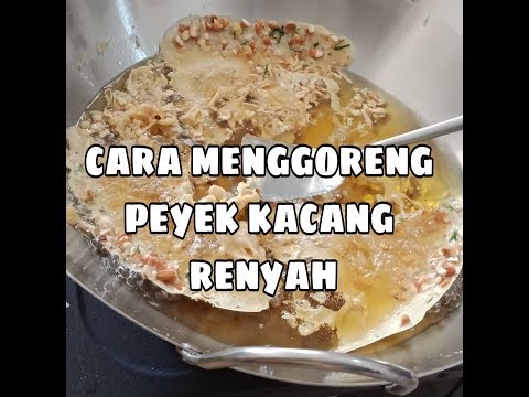 CARA GORENG PEYEK KACANG TERRAPUHH. 