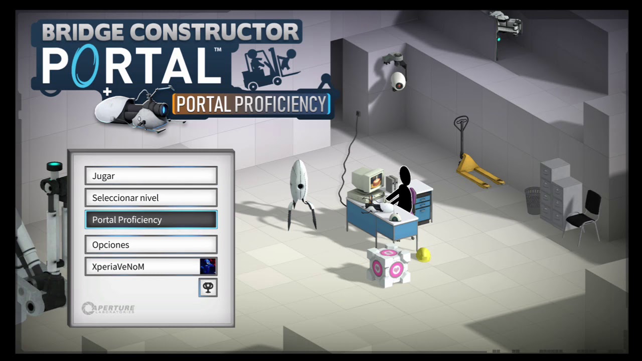 Bridge Constructor Portal DLC Portal Proficiency (Nivel 01-10) - YouTube