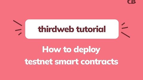 thirdweb Tutorial: How to Deploy Smart Contracts on thirdweb💡Berachain Airdrop Update
