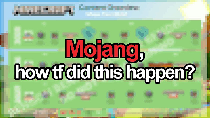 Mojang just leaked 3 years of content.