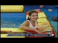 COMBATE Georgette es arrojada a la Piscina [Descuido Calzon] 05/02/13 MBA