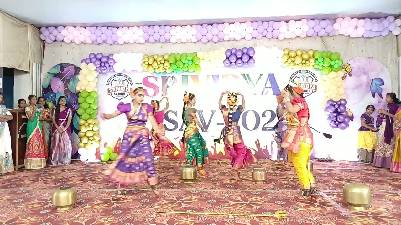 SRIVIDYA UTSAV 2025 8 th classs CLASSICAL POURNAMI