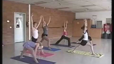 Yoga Practice with Figure Skaters, Part 2