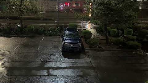 Recording Rain Sounds Day 04 - December 11, 2025 - Zoom H2E stashed under a Truck