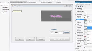 Sử dụng TextBox trong C#  P1