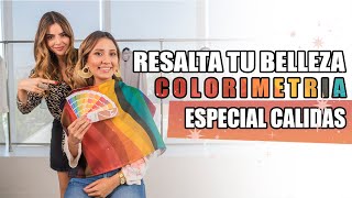 ¿QUE COLORES TE QUEDAN BIEN? COLORIMETRÍA CALIDAS Dani Mateluna Asesora de Imagen.