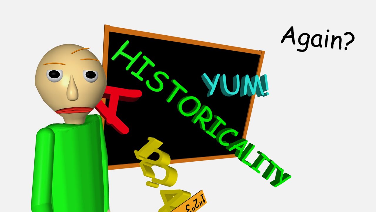 Baldi with Extra Keyframes. [Anim8or] - YouTube