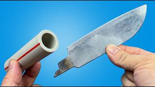 Don't Throw Away Your PVC Pipe! I'll Show You How To Make A Super Durable Knife Handle | Genius DIY