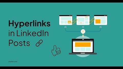 How to add a link in your LinkedIn post